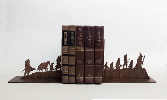 nerdy bookend