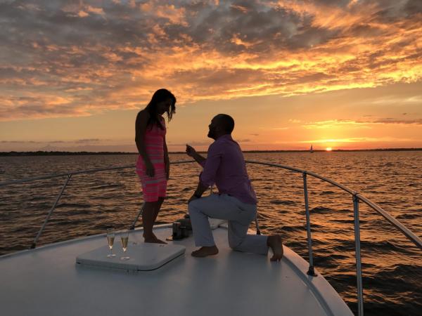 check out the beautiful charleston sc sunset in style with picturesque harbor bo