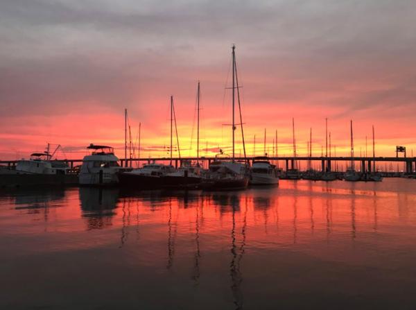 check out the beautiful charleston sc sunset in style with picturesque harbor bo