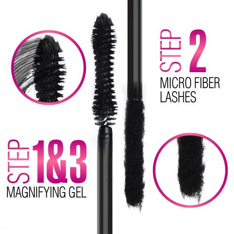 flake free 3d fiber lash mascara for users with sensitive eyes