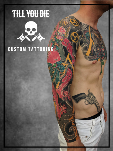 get the best birmingham bespoke japanese tattoos full back amp chest custom desi