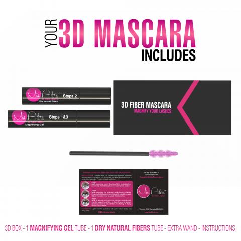 give the gift of longer lashes with the best 3d fiber lash mascara kit