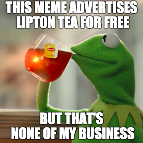 But That's none of my business meme