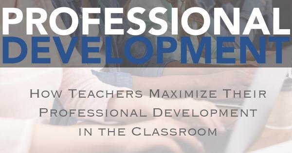 how teachers can increase professional development