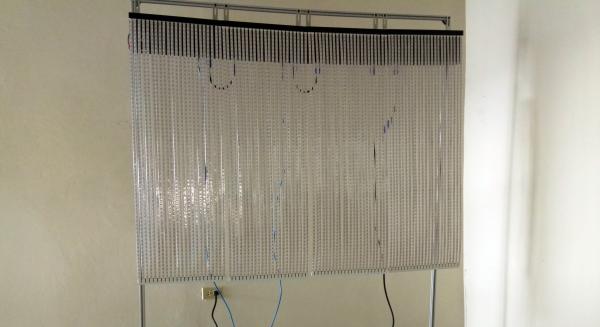 try your hand at easy build diy led curtain screens with this new ebay listing f