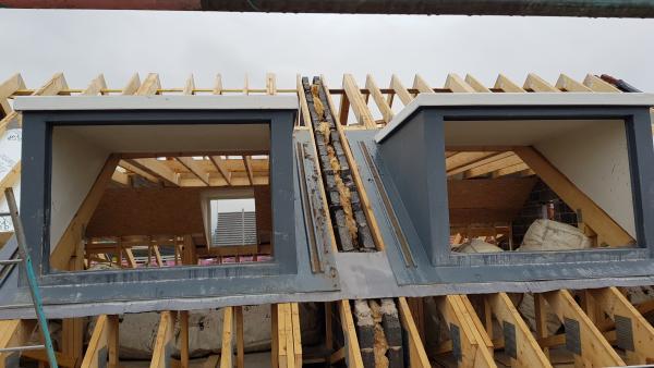grp glass reinforced plastic has become the most popular method for dormers