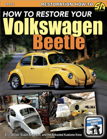 new book from cartech and airkooled kustoms how to restore your vw beetle