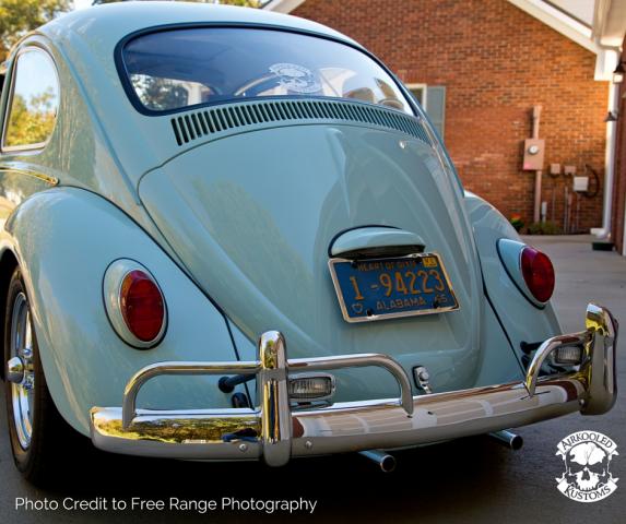 airkooled kustoms and hiley vw of huntsville announce display of 1965 vw beetle