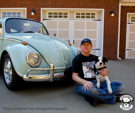 airkooled kustoms and hiley vw of huntsville announce display of 1965 vw beetle