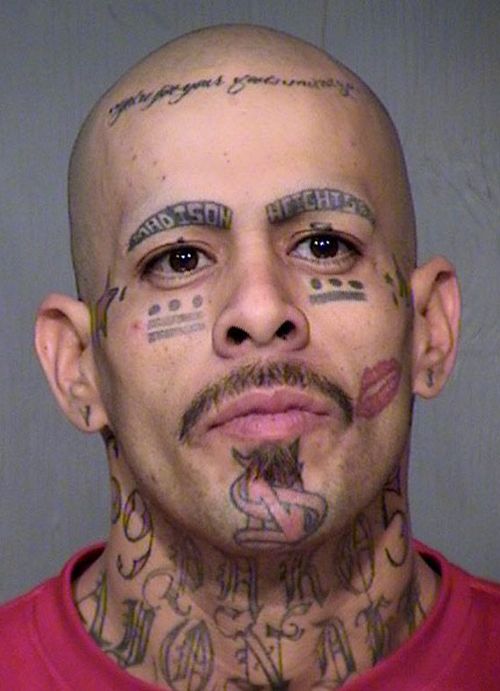 bad face tattoos