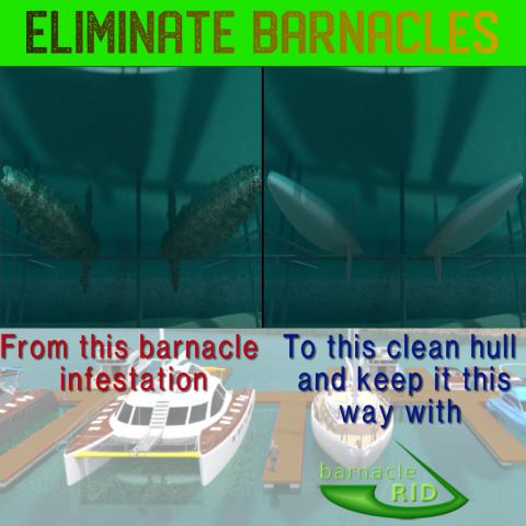 clean boat barnacle formation can be prevented by revolutionary barnaclerid syst