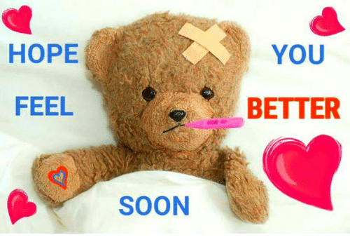 feel better soon memes