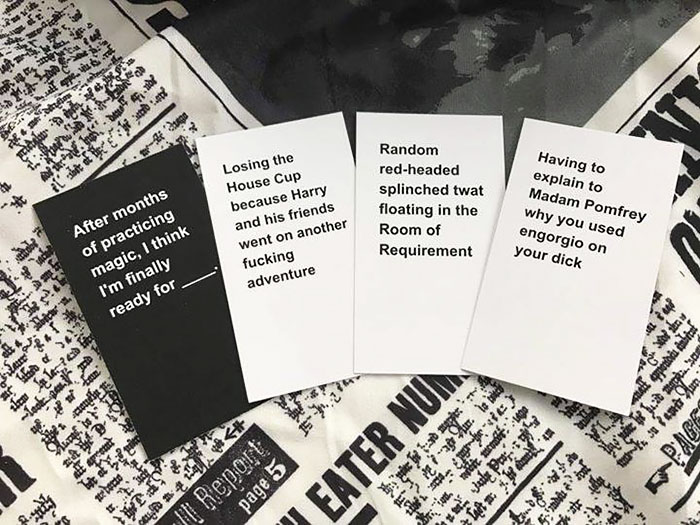 harry potter cards against muggles