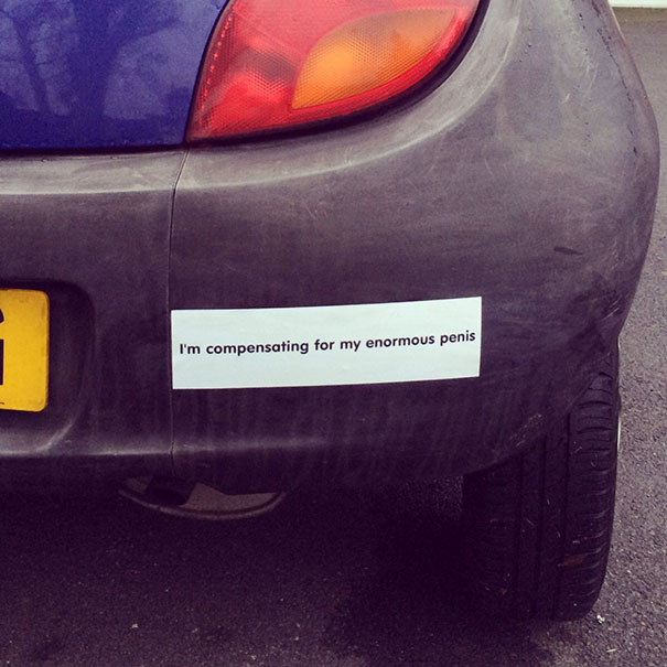 funny bumper stickers