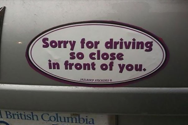 funny bumper stickers