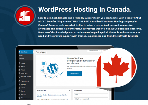 get expert wordpress hosting amp fully managed canadian web services