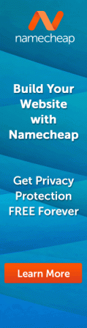 a great alternative or start to your own website with namecheap