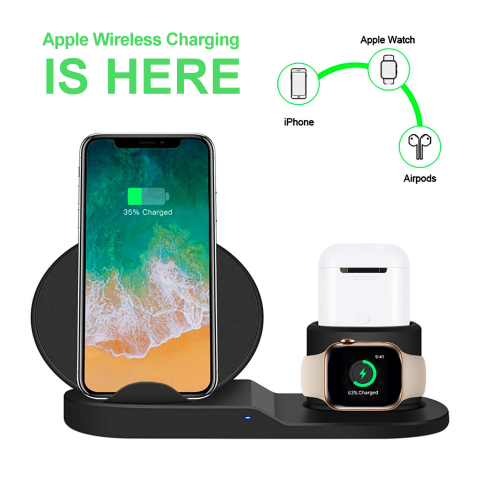 charge your apple watch iphone amp airpods with this one docking station