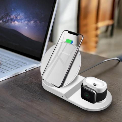 charge your apple watch iphone amp airpods with this one docking station