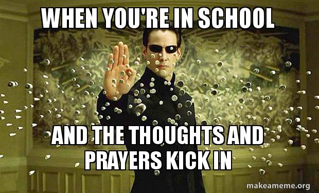 funny thoughts and prayers meme 8