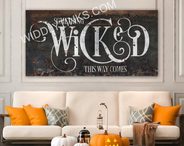 announcing the new range of halloween wall decor with a rustic farmhouse theme