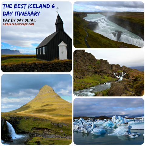 the best iceland 6 day itinerary guided tour vacation package for travel lovers