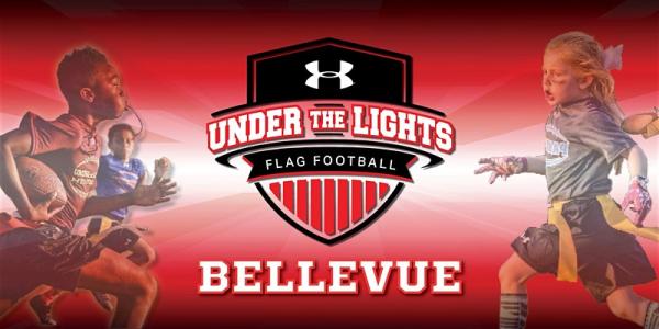 bellevue under the lights flag football reaching for the stars