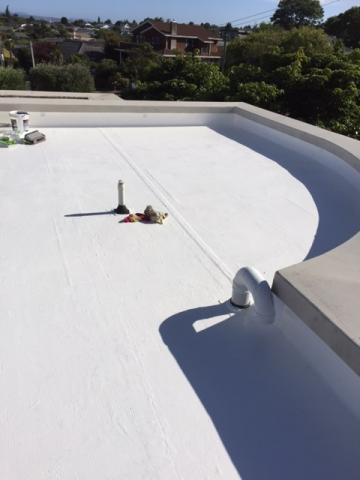 cold poured liquid seamless waterproofing for wellington industrial buildings