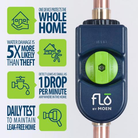 flo by moen prevent water leakage with this revolutionary smart home mobile app