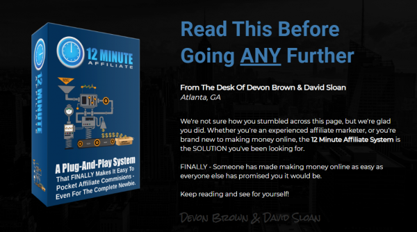 get more affiliate sales for your marketing business with devon brown