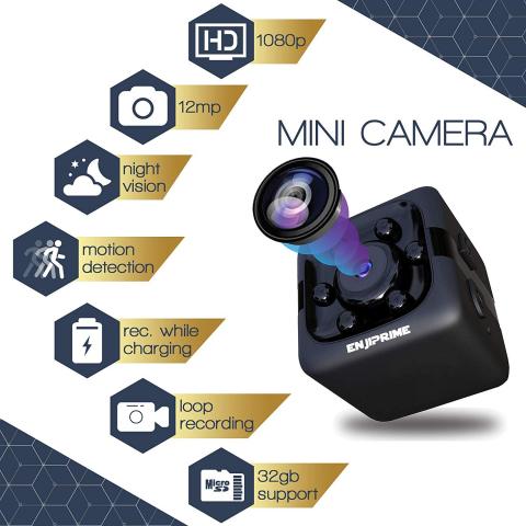 get the best hidden spy camera a tiny nanny cam and home security video camera w