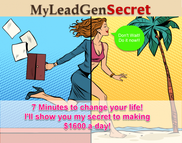 take your affiliate marketing business to the next level with my lead gen secret