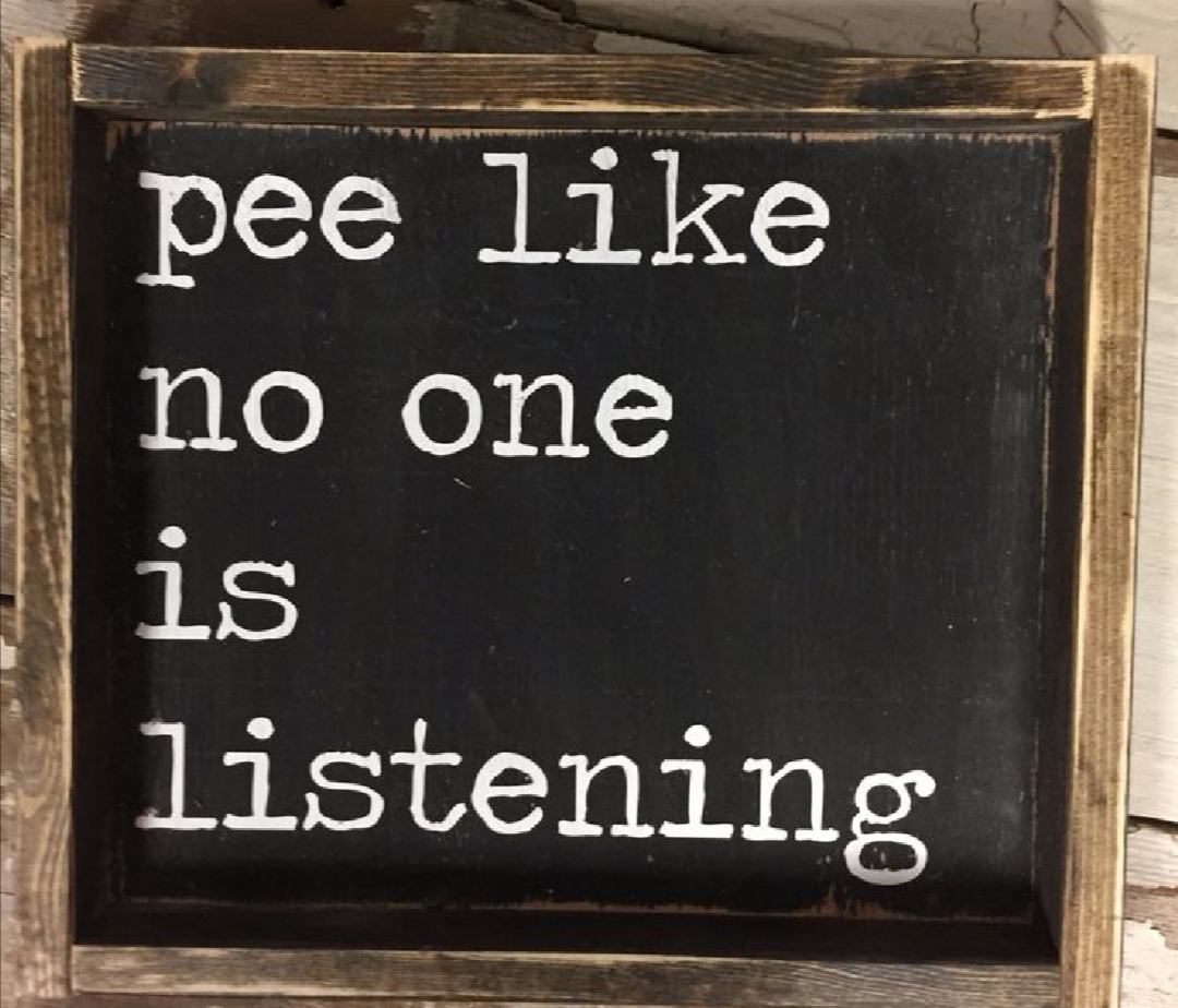 funny bathroom signs