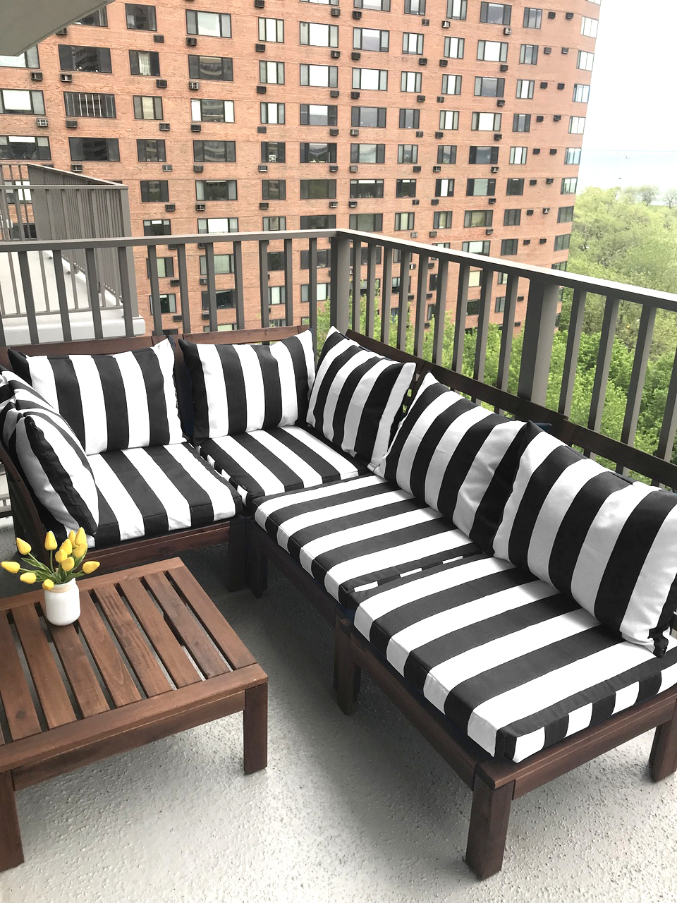 Refresh Your Outdoor IKEA Furniture With Custom Cushion Covers For Less