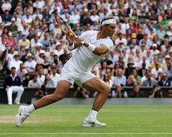 Image of Rafael Nadal, Wimbledon Tennis player