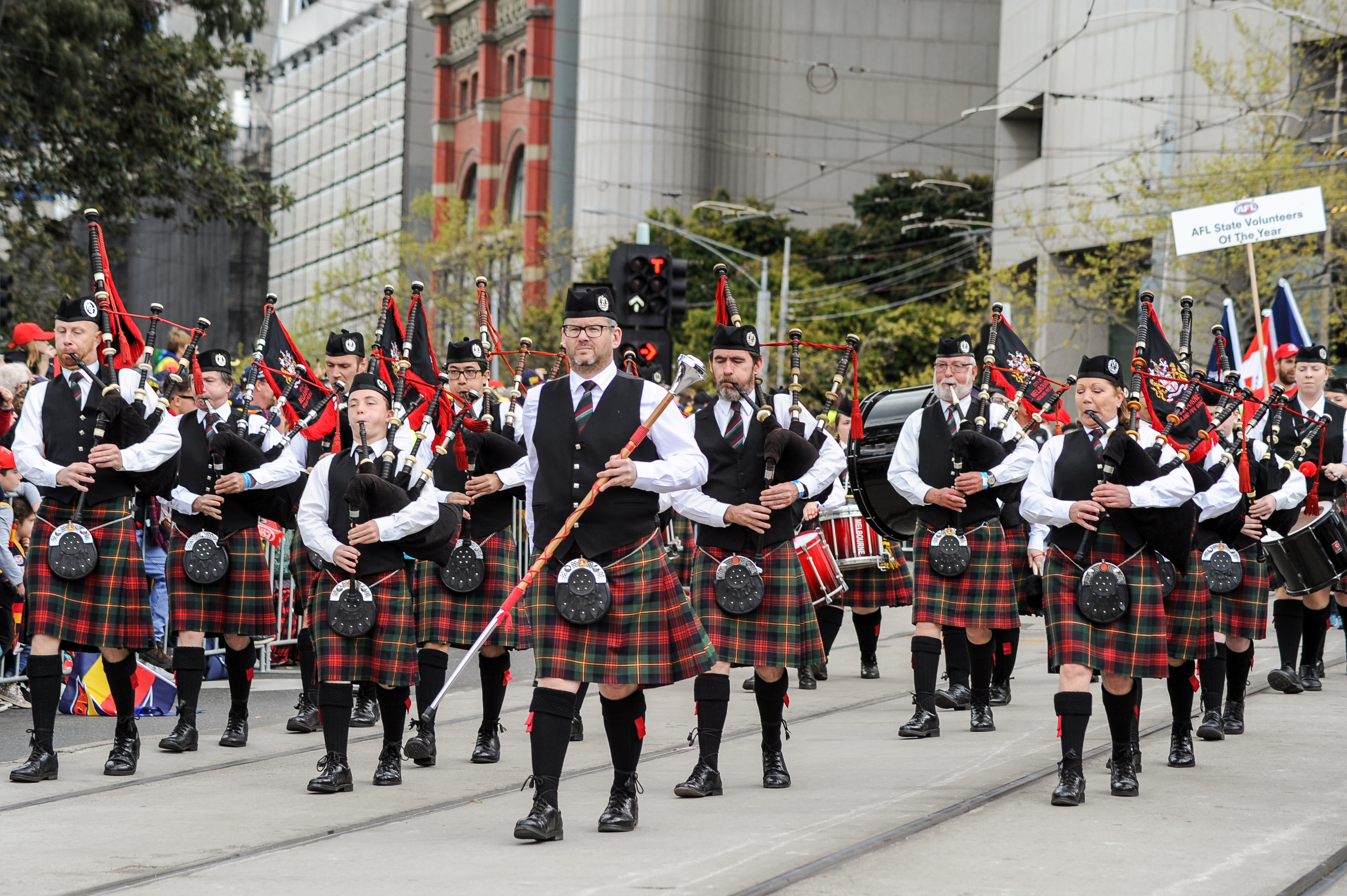 image of International Bag Pipe day parade