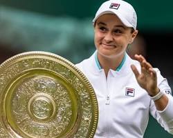 Image of Ashleigh Barty, Wimbledon Tennis player