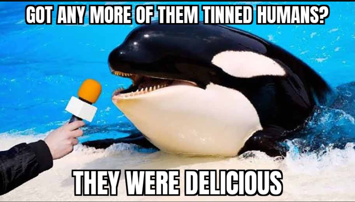 Funny jokes in Alaska memes - tinned humans