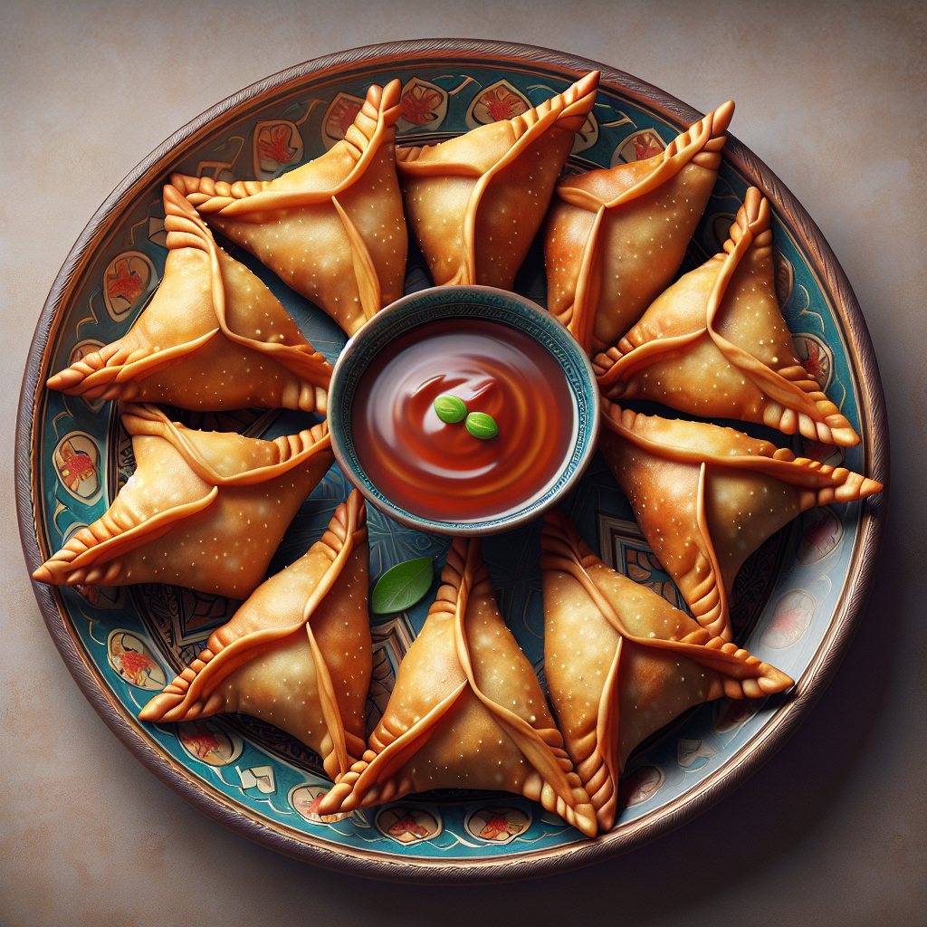 ai image of Samosa, September 2024 events, celebrations and holidays.