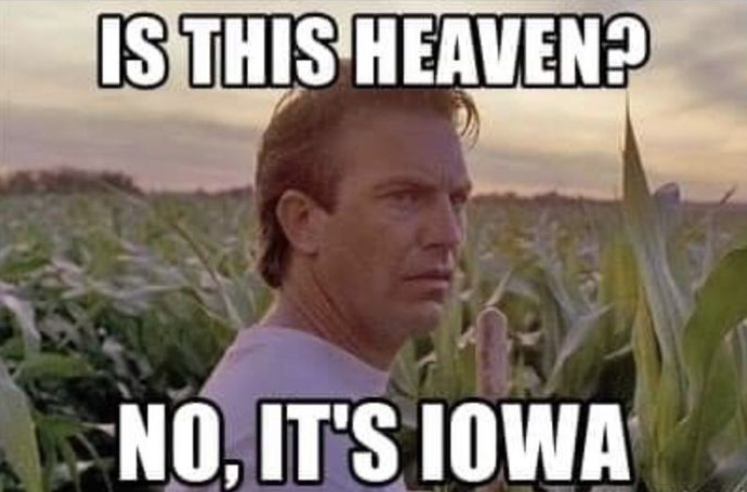 Iowa jokes in funny memes