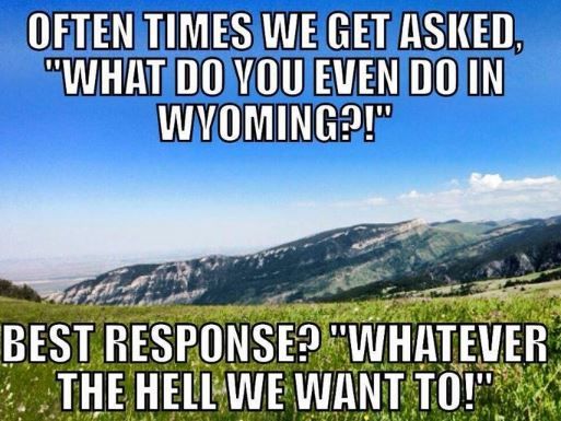 funny jokes - wyoming memes