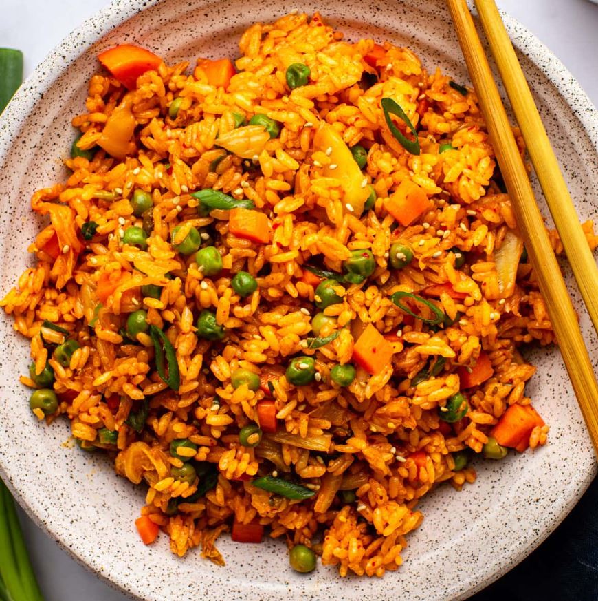 Kimchi and Fried Rice - Most Iconic Flavor Duos of All Time: Famous Food Combinations